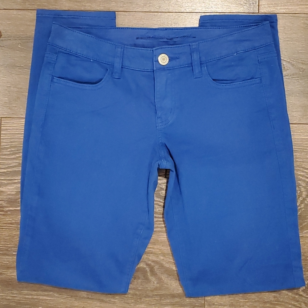 ❤AMERICAN EAGLE SATEEN SKINNY JEGGINGS, 8 (29)